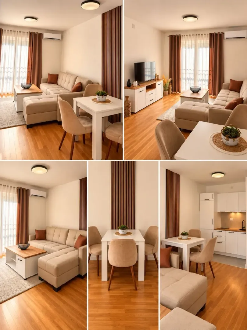 Izdavanje, Jednosoban stan, 42m², Stari Aerodrom, Podgorica